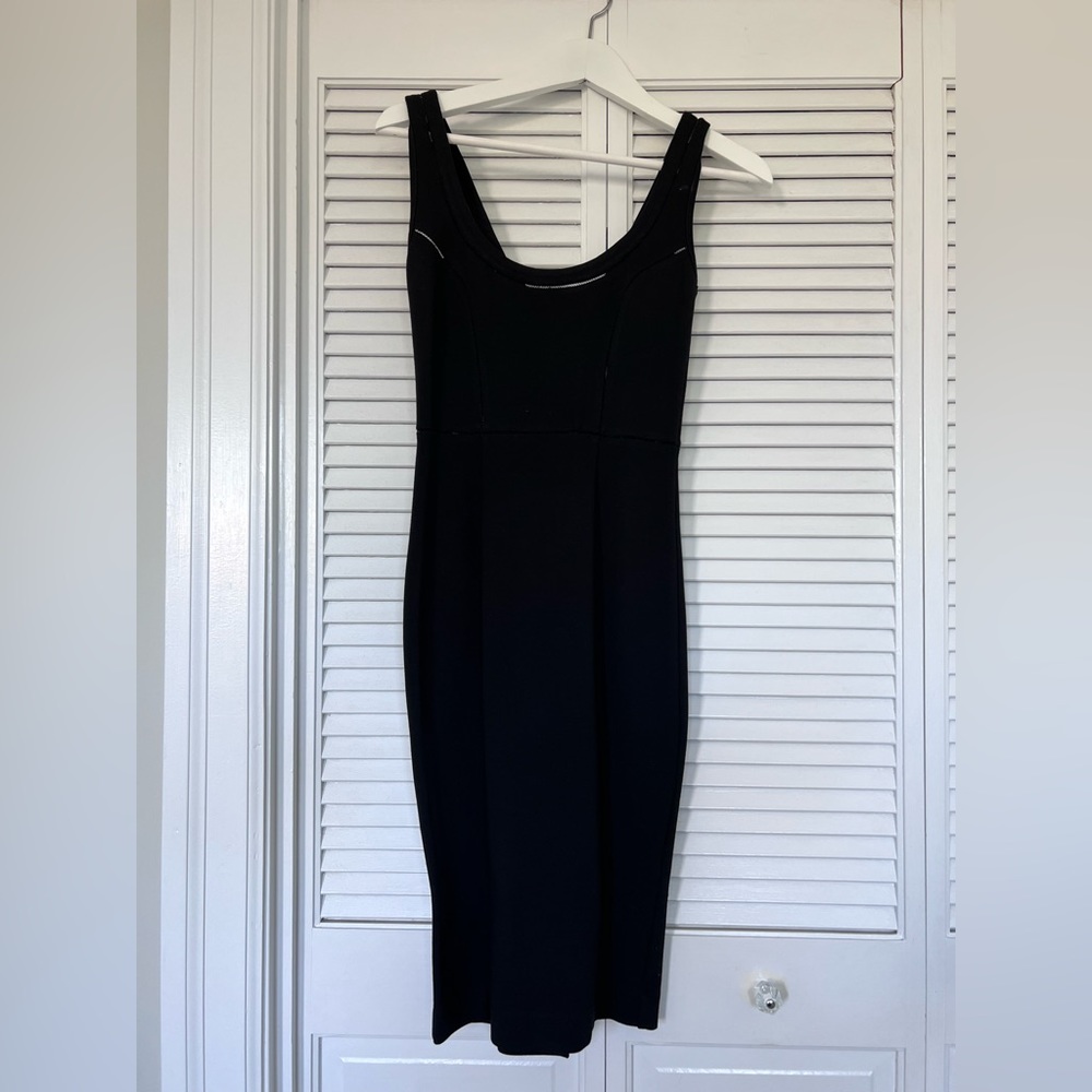 French Connection Black Bodycon Dress (2)